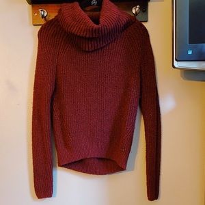 Turtle neck matron sweater